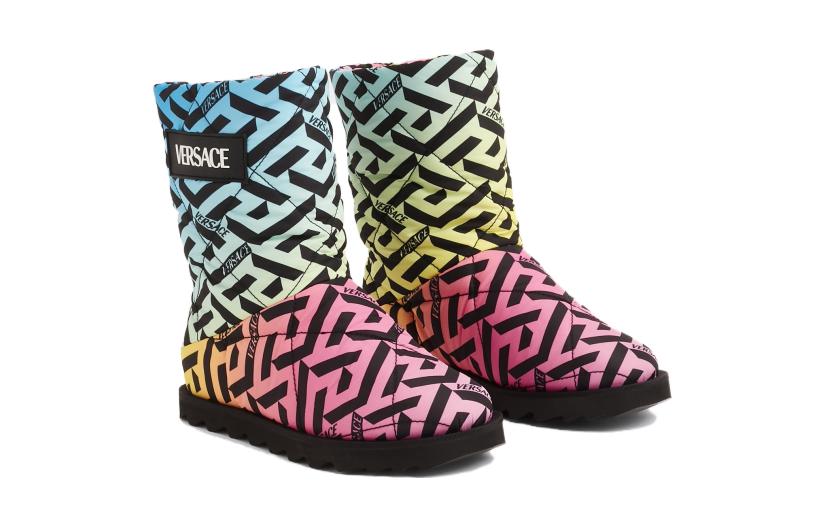 (PS) Versace La Greca Low Top Boots 'Red Blue' 圖 3