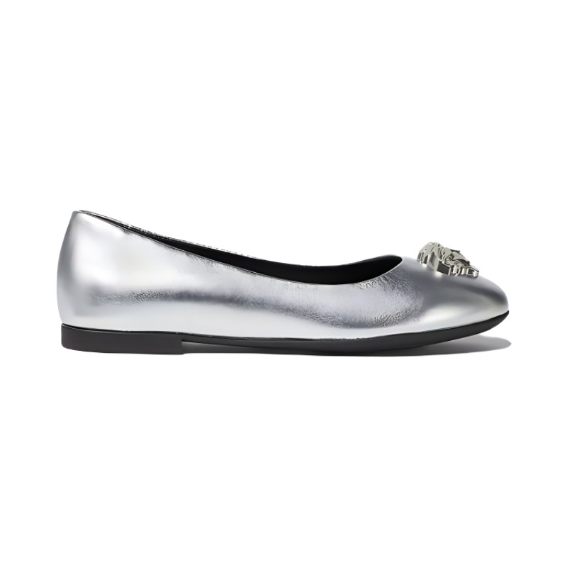(PS) Versace La Medusa Round-Toe Slip-On 'Silver' 圖 2