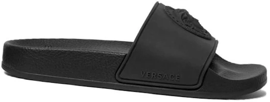 Order 兒童 VERSACE 范思哲 La Medusa時尚拖鞋 黑色