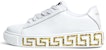 (PS) Versace Kulit Kasut Rendah 'Putih' 1000888-1A02196_6W010