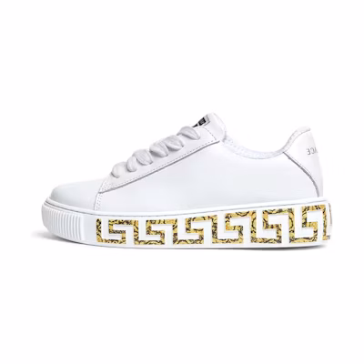 (PS) Versace Leather Low Top Sneaker 'White'