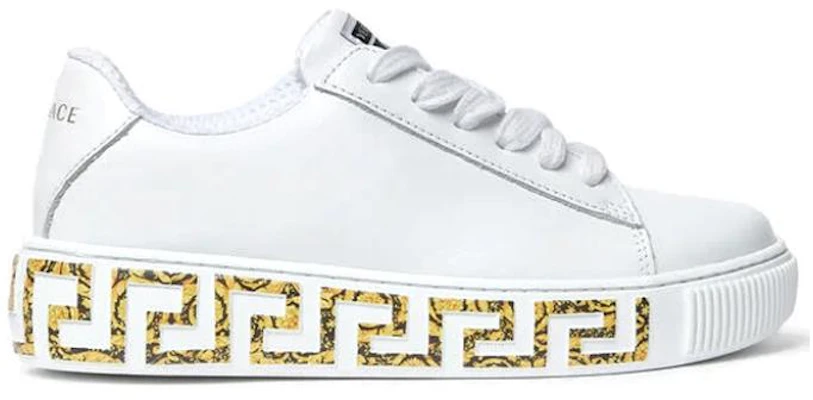 (PS) Versace Leren Lage Sneakers ''Wit'' 1000888-1A02196_6W010 Order (PS) Versace Leren Lage Sneakers ''Wit'' 1000888-1A02196_6W010