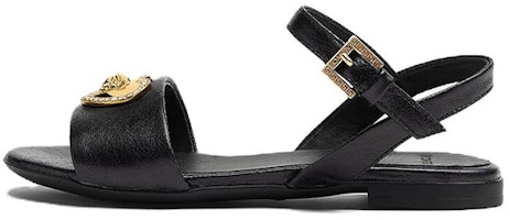 (Preschool) Versace Medusa Buckle Open Toe Sandals 'Black' 1009663-1A00133_1B00V (Preschool) Versace Medusa Buckle Open Toe Sandals 'Black' 1009663-1A00133_1B00V