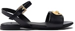 Order (PS) Sandal Terbuka Tumit Versace Medusa 'Hitam' 1009663-1A00133_1B00V