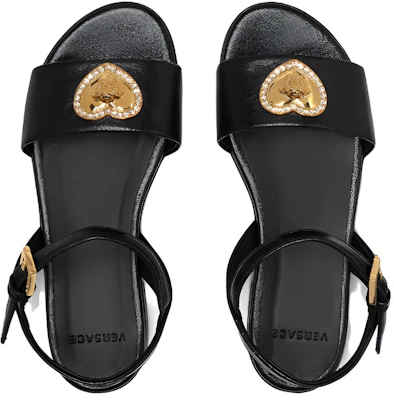 (PS) Sandales Ouvertes à Boucle Medusa Versace ''Noir'' 1009663-1A00133_1B00V Lookbook (PS) Sandales Ouvertes à Boucle Medusa Versace ''Noir'' 1009663-1A00133_1B00V