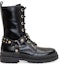 Order (PS) Versace But Mid-Top 'Black Leather Lace-Up'. 10110161A060931B00V