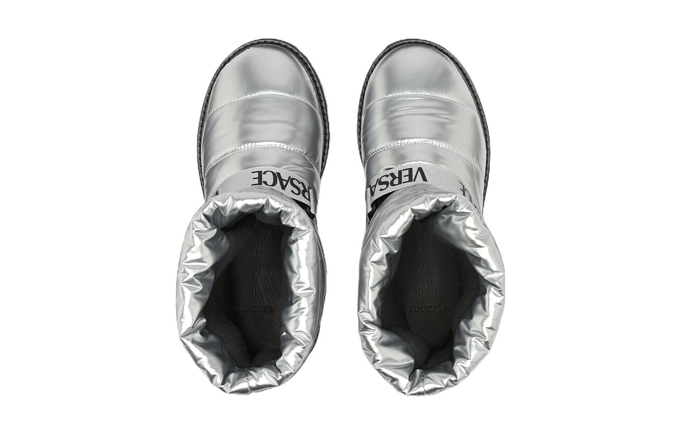 (PS) Versace Round Toe Slip-On Low Boot 'Silver' 圖 2