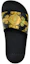 Shop (PS) Versace Gummi Print Sandalen ''Schwarz Gold'' 1000255-1A07127_5B000