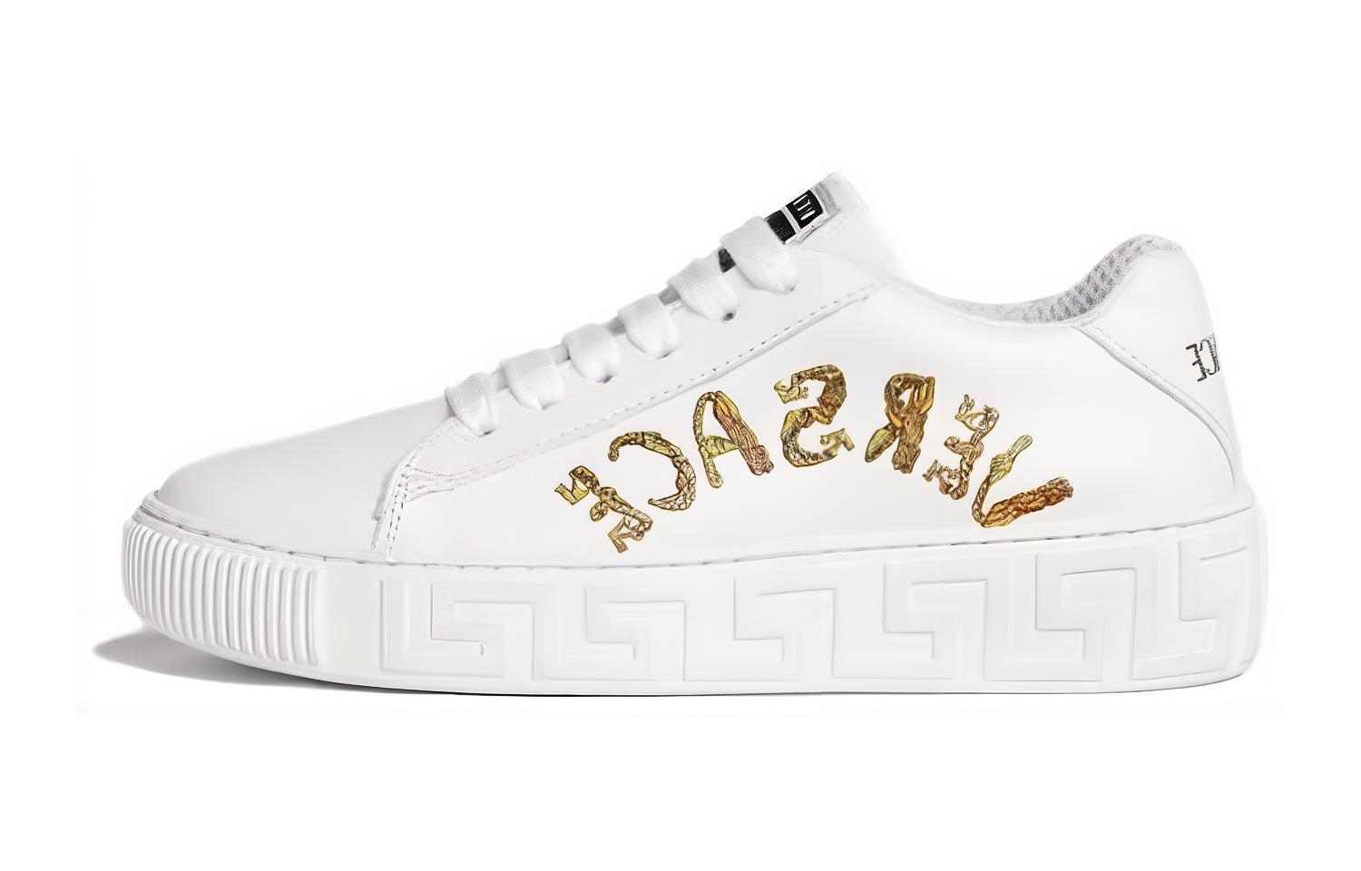 (PS) Versace Seashell Baroque Low Top 'CMFT Fashion White'