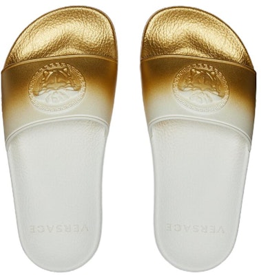 (Preschool) Versace Slide Sandal 'Gold' YHX00047-1A08693_2W110 Lookbook (Preschool) Versace Slide Sandal 'Gold' YHX00047-1A08693_2W110