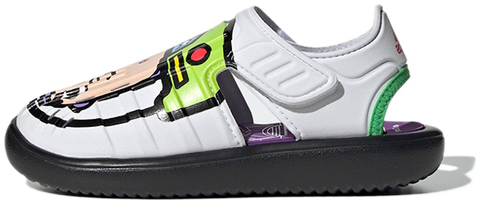 (Preschool) adidas Water Sandals x Disney 'White Black Green' GY5440 Buy (Preschool) adidas Water Sandals x Disney 'White Black Green' GY5440