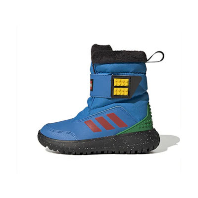 (PS) adidas LEGO Winterplay Boots 'Shock Blue Red Core Black'