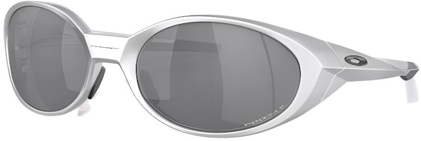 Oakley Irregular Metal Nylon Oval Sunglasses Silver Mens 0OO9438-05 Oakley Irregular Metal Nylon Oval Sunglasses Silver Mens 0OO9438-05