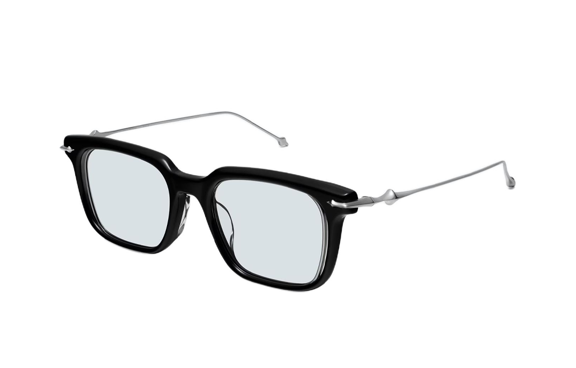 [Prescription-Friendly] GENTLE MONSTER Black Irregular Sunglasses Unisex Couple Style Ego 01 B