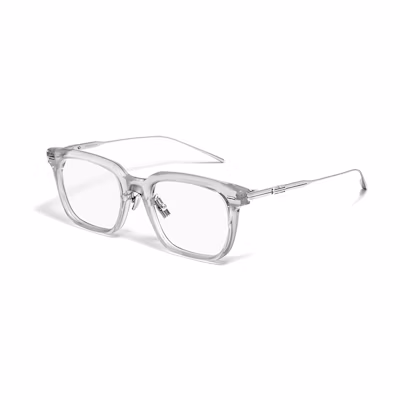 【Prescription-Friendly】 GENTLE MONSTER Titanium Irregular Optical Glasses Grey Unisex ZIN-GC7