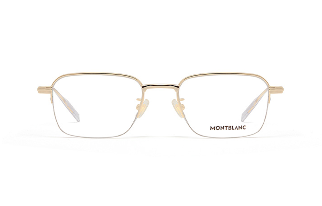 Lookbook 【度付き対応】モンブラン 合金スクエア眼鏡フレーム ユニセックス MB0220OA-002
