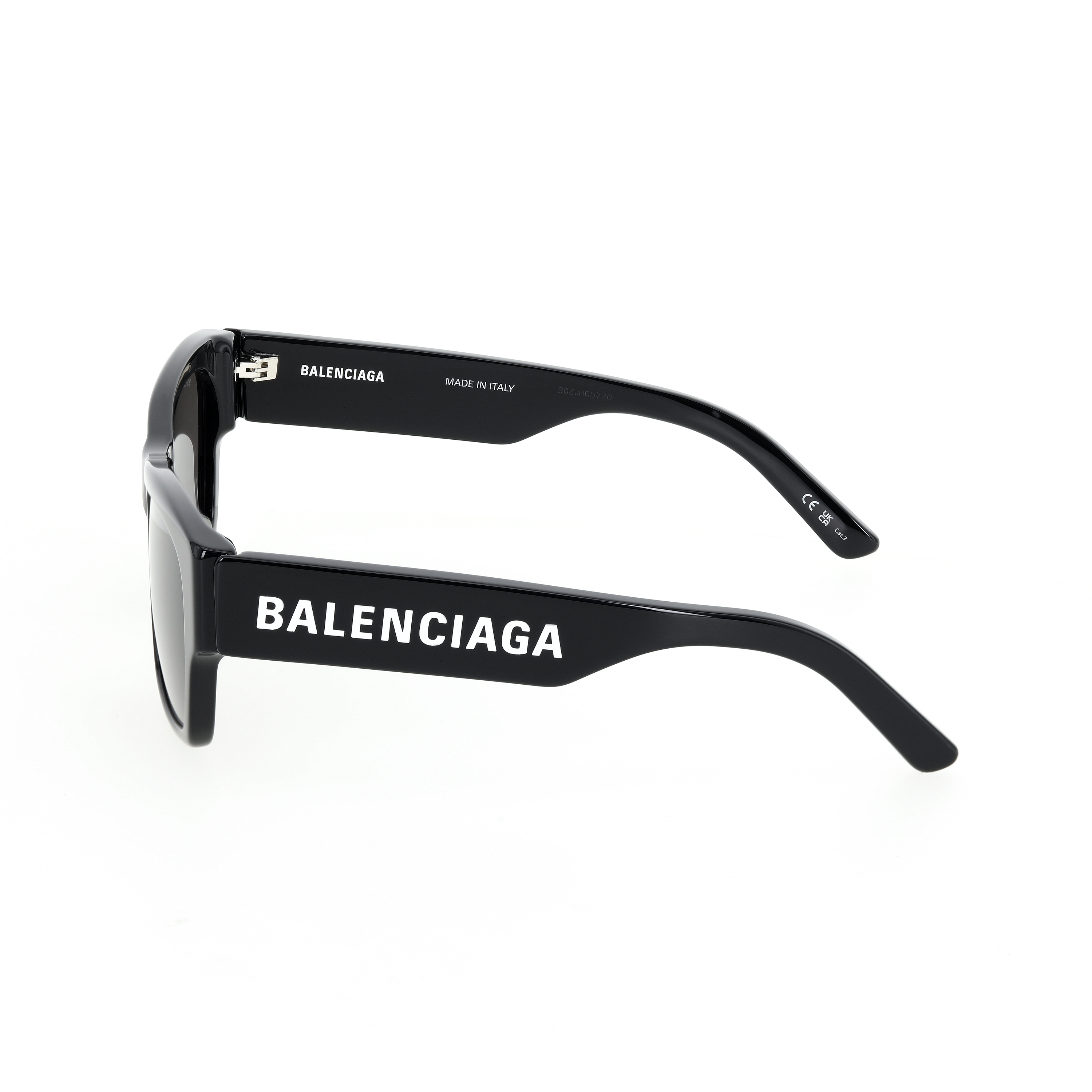 Shop 【Dengan Preskripsi】 Cermin Mata Segi Empat Klasik Logo Balenciaga Gaya Uniseks BB0262SA001