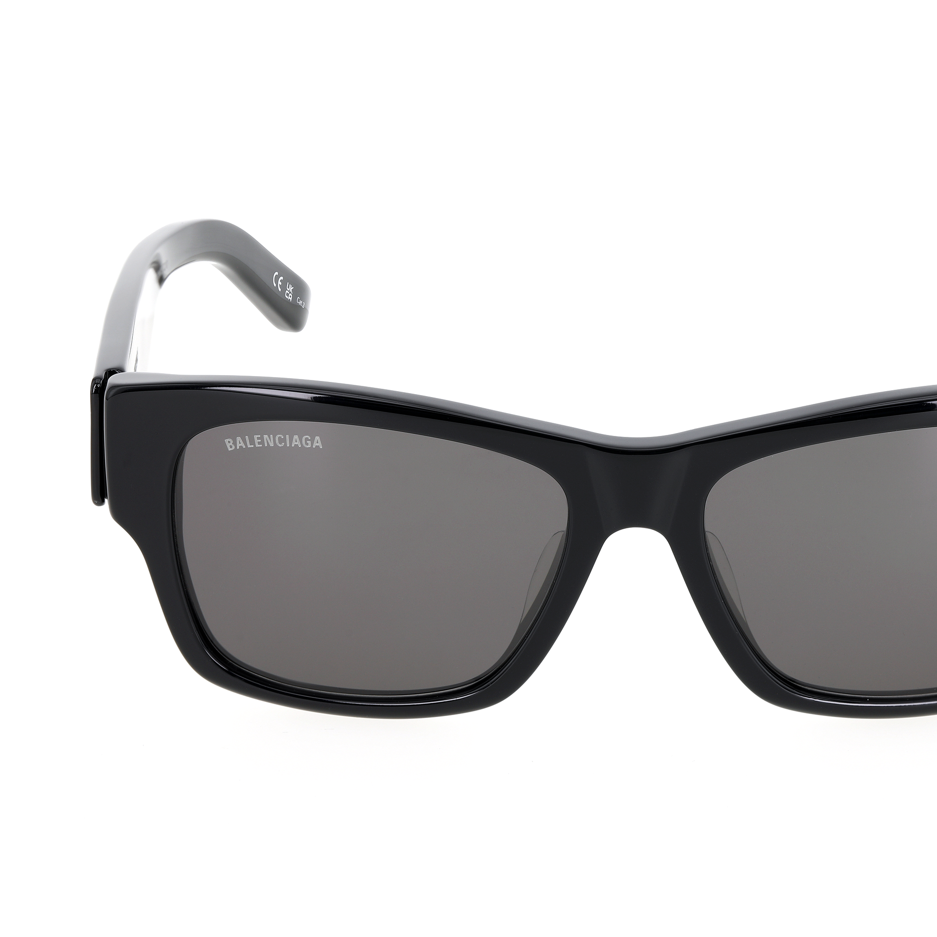 Purchase 【Dengan Preskripsi】 Cermin Mata Segi Empat Klasik Logo Balenciaga Gaya Uniseks BB0262SA001