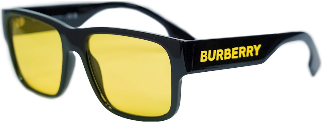 Burberry Oversized Yellow Lens Sunglasses Unisex Couples 0BE4358300185 Order Burberry Oversized Yellow Lens Sunglasses Unisex Couples 0BE4358300185