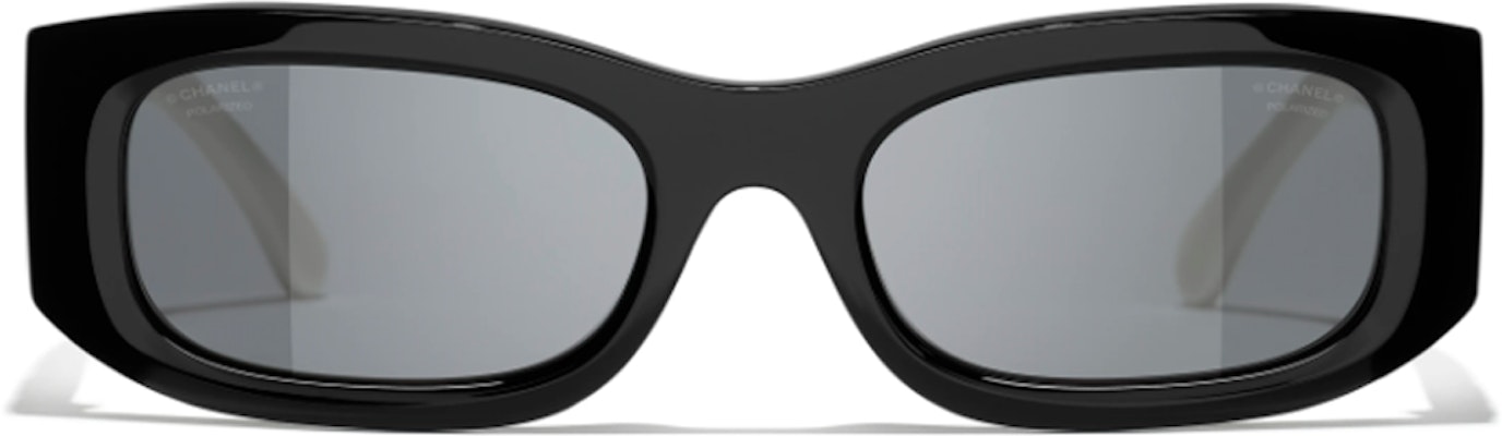 【可配近视】CHANEL 香奈儿不规则logo太阳镜 男女通用 黑色 A71619X02016S5628 Lookbook 【可配近视】CHANEL 香奈儿不规则logo太阳镜 男女通用 黑色 A71619X02016S5628