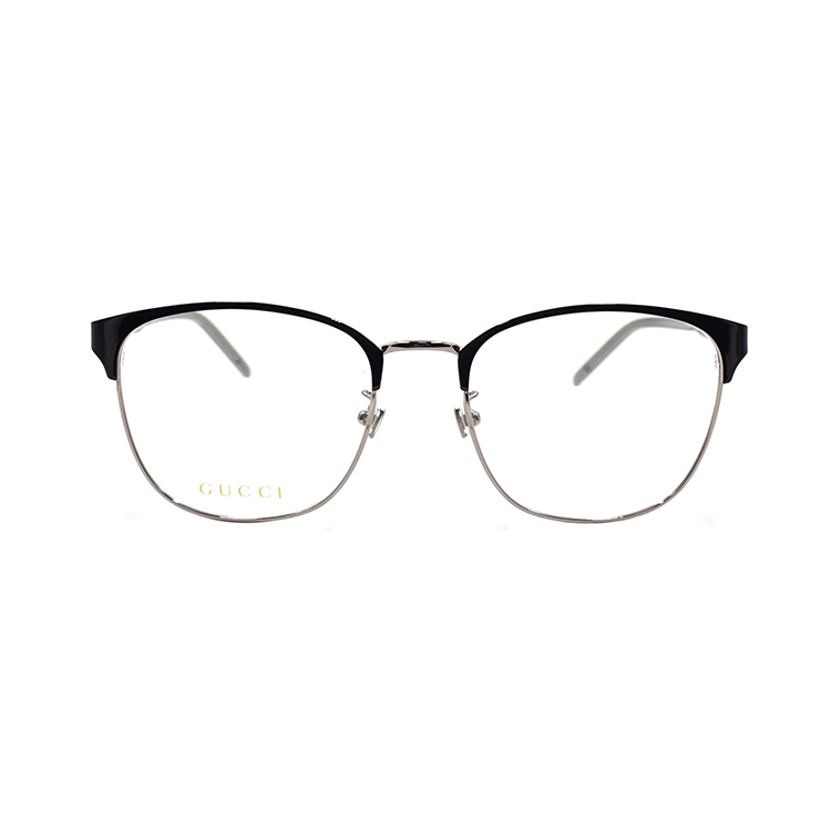 【Prescription Available】 GUCCI Black Silver Rectangular Optical Glasses for Men GG1231OA-003 圖 3