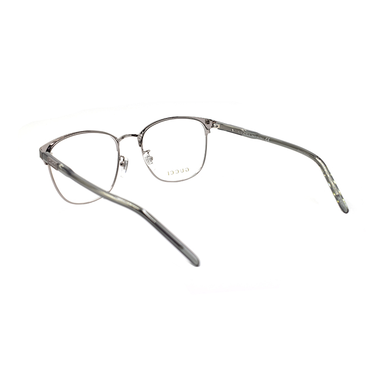 【Prescription Available】 GUCCI Black Silver Rectangular Optical Glasses for Men GG1231OA-003 圖 4