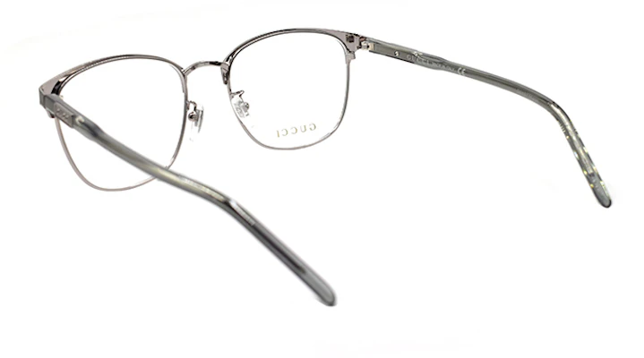 【Tersedia Resep】 GUCCI Kacamata Optik Pria Hitam Perak Model Persegi Panjang GG1231OA-003 Shop 【Tersedia Resep】 GUCCI Kacamata Optik Pria Hitam Perak Model Persegi Panjang GG1231OA-003