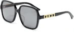 Buy GUCCI Letter Decor Sunglasses Unisex Black GG1189SA 002