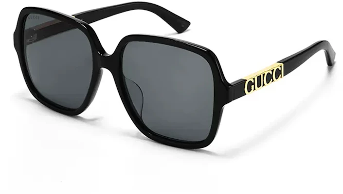 GUCCI Letter Decor Sunglasses Unisex Black GG1189SA 002 Order GUCCI Letter Decor Sunglasses Unisex Black GG1189SA 002