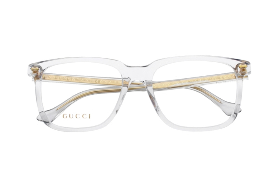 Lookbook GUCCI Stylish Casual Square Optical Eyeglass Frame for Men GG0737O-010