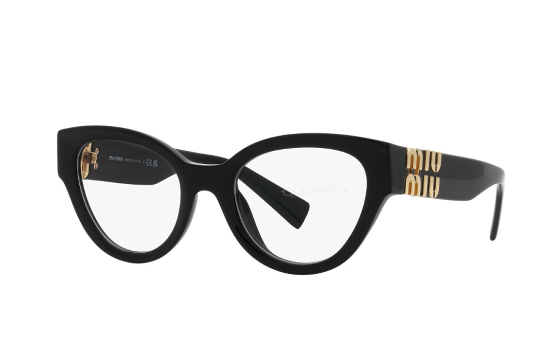 MIU MIU Stylish Cat-Eye Optical Glasses Unisex Frame MU01VV1AB1O1
