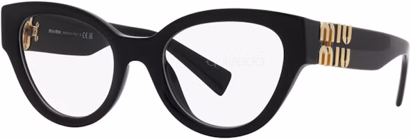 Order 【可配镜片】MIU MIU 时尚猫眼光学眼镜男女通用框架 MU01VV1AB1O1