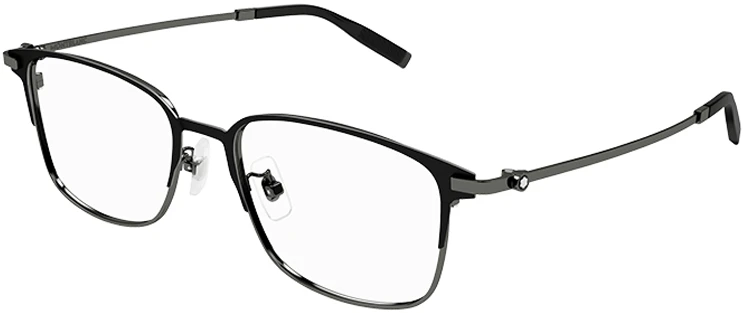 prescription-available-montblanc-lightweight-series-titanium-rectangle-glasses-black-unisex-mb-0314-oa-003