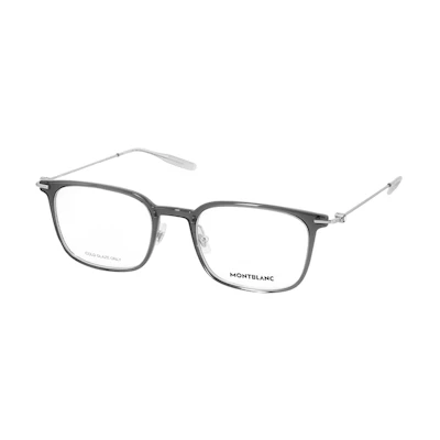 【Prescription Available】 MONTBLANC Montblanc Rectangle Optical Glasses Unisex Frames MB0100O-001
