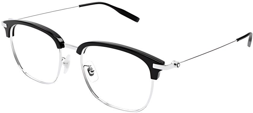 prescription-available-montblanc-silver-optical-glasses-unisex-irregular-frames-mb-0316-oa-001