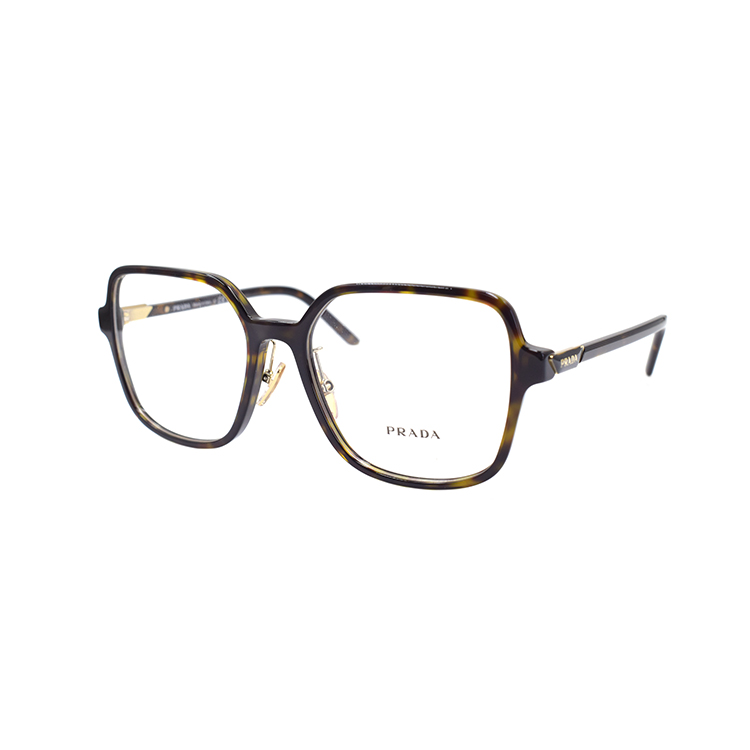 【Prescription Available】 PRADA HERITAGE Square Optical Glasses Unisex Tortoiseshell VPR13Z-D-2AU-1O1 圖 2