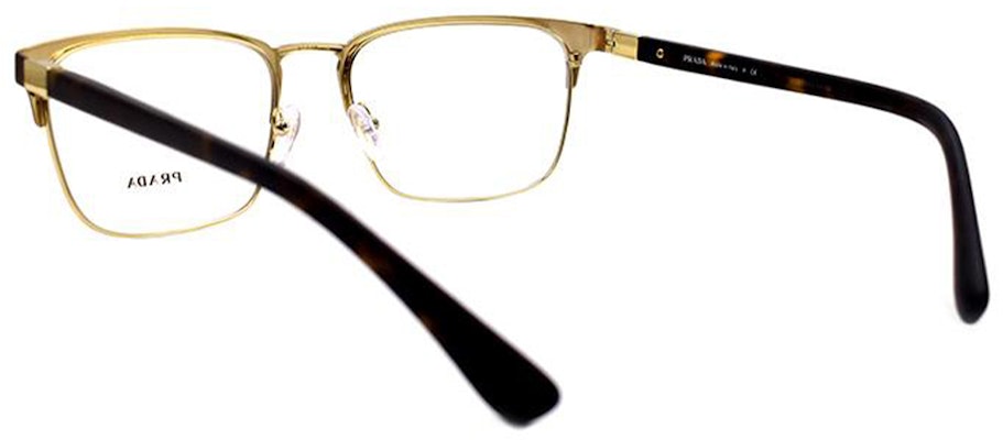 PRADA Rectangular Optical Glasses Black Gold Unisex 0PR54TV01U1O1 Shop PRADA Rectangular Optical Glasses Black Gold Unisex 0PR54TV01U1O1