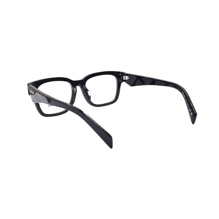Shop 【Preskripsi Tersedia】 Cermin Mata Optik Segi Empat PRADA Symbole Edisi Perniagaan VPRA10-F-16K1O1