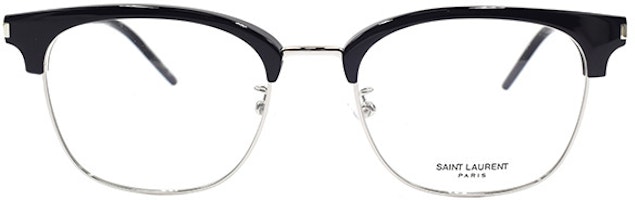 Lookbook 【可配度數】SAINT LAURENT 情侶款眉框光學眼鏡 男女適用 SL649F-001