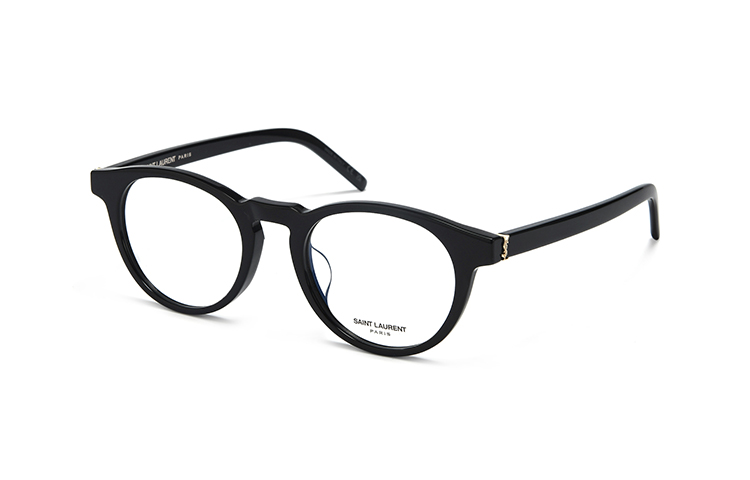【Prescription Available】 SAINT LAURENT Logo Oval Optical Glasses Unisex Frame SL M122/F