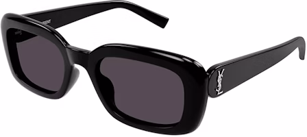 SAINT LAURENT Retro Narrow Rectangle Sunglasses Unisex SL M130/F-001 SAINT LAURENT Retro Narrow Rectangle Sunglasses Unisex SL M130/F-001