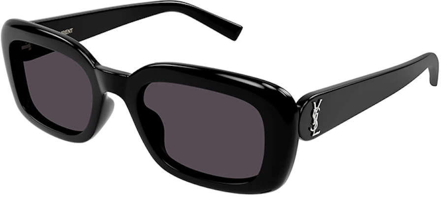 【可配镜片】SAINT LAURENT 复古窄矩形太阳镜 男女通用 SL M130/F-001 Order 【可配镜片】SAINT LAURENT 复古窄矩形太阳镜 男女通用 SL M130/F-001