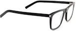 Lookbook SAINT LAURENT Stylish Minimalist Square Optical Glasses for Men SL547SLIMOPT001