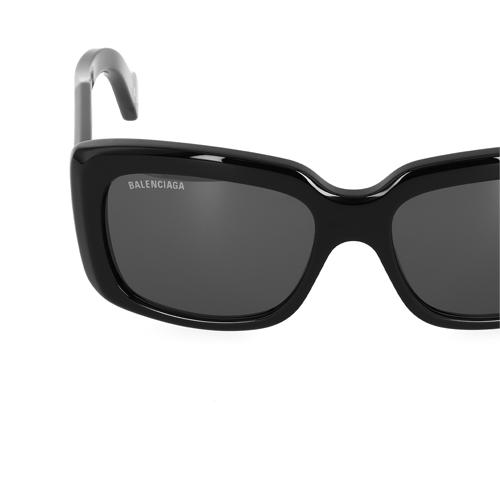 Purchase 【Dilengkapi Resep】Kacamata Hitam Balenciaga Unisex Detail Huruf Model Square BB0072S-001