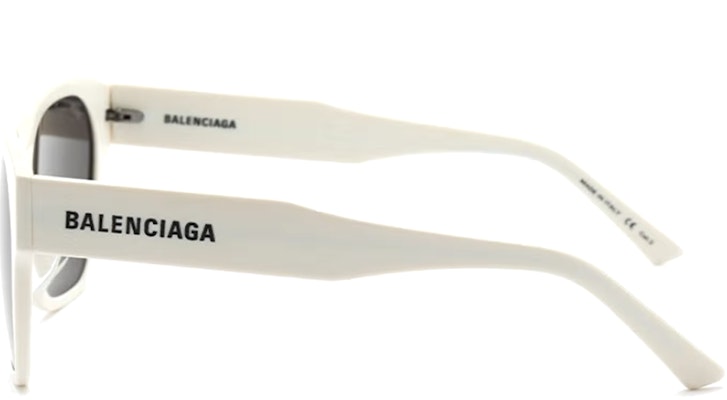 【可配度数】Balenciaga 白色蝴蝶太阳镜 男女通用 BB0215SA003 Shop 【可配度数】Balenciaga 白色蝴蝶太阳镜 男女通用 BB0215SA003