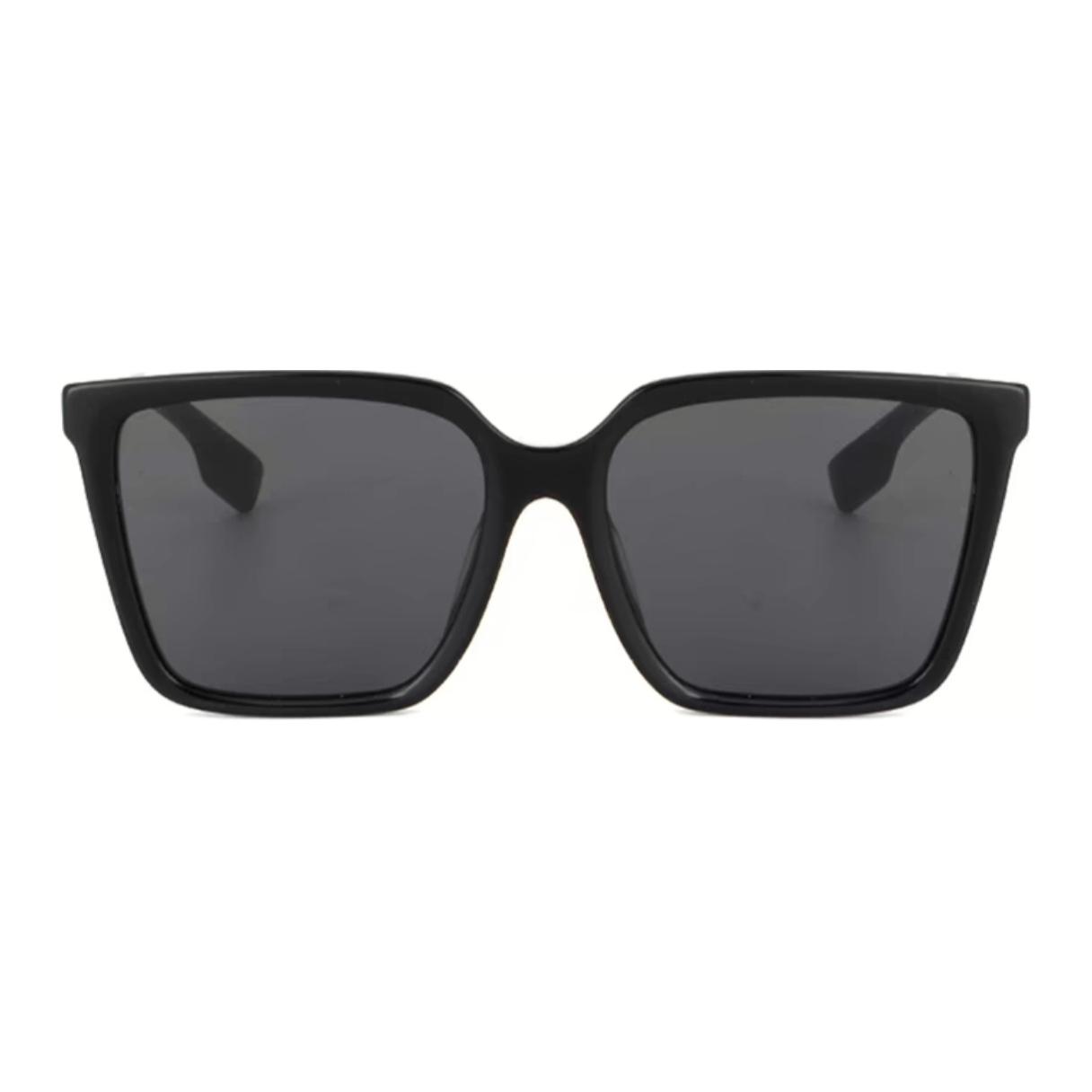 Lookbook 【可配處方】Burberry 黑色方形太陽眼鏡 男女適用 BE4411D-300187