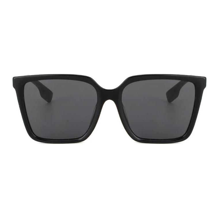 Lookbook 【可配度数】Burberry 博柏利黑色方框男女通用太阳镜 BE4411D