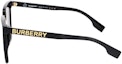 Shop 【可配處方】Burberry 黑色方形太陽眼鏡 男女適用 BE4411D-300187