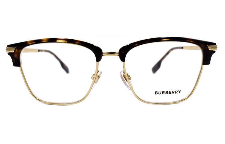 【Prescription Available】Burberry Metal & Acetate Browline Optical Frame for Men B2359 3002 圖 2