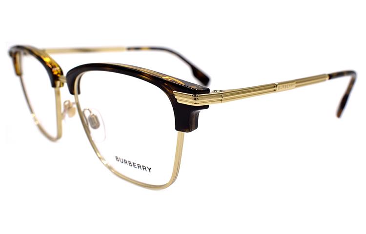 【Prescription Available】Burberry Metal & Acetate Browline Optical Frame for Men B2359 3002 圖 3
